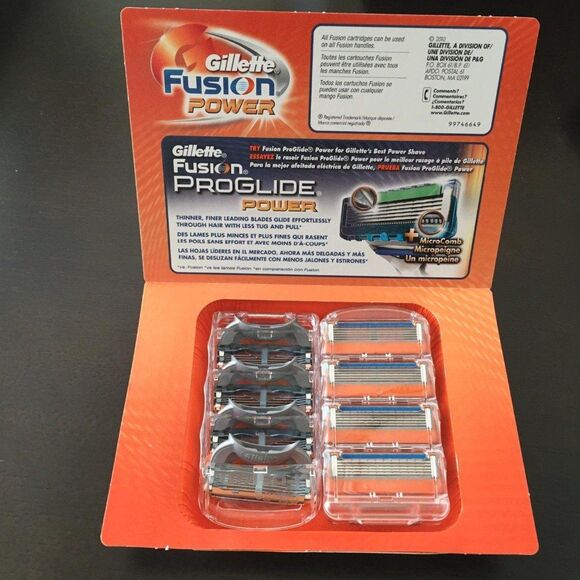 Gillette Fusion5 Power Razor Blade Refills, 8 Count - Picture 5 of 5